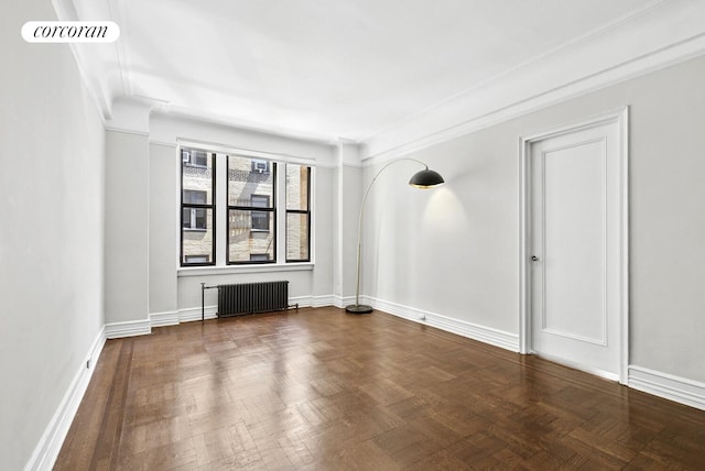 221 W 82nd St Unit 2B, New York City, NY 10024 - unfurnished room with radiator heating unit and baseboards