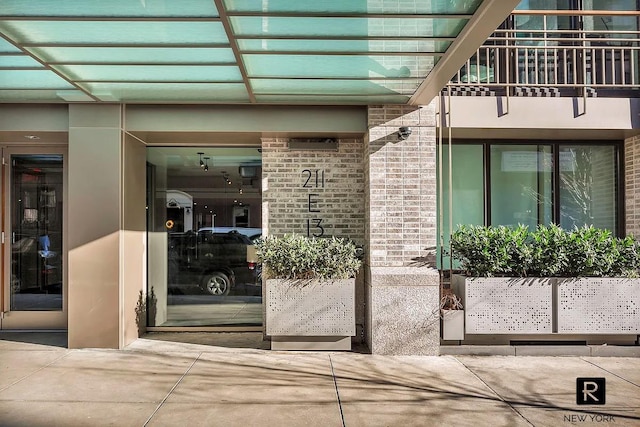 211 E 13th St Unit 6-D, New York City, NY 10003 - property entrance with brick siding