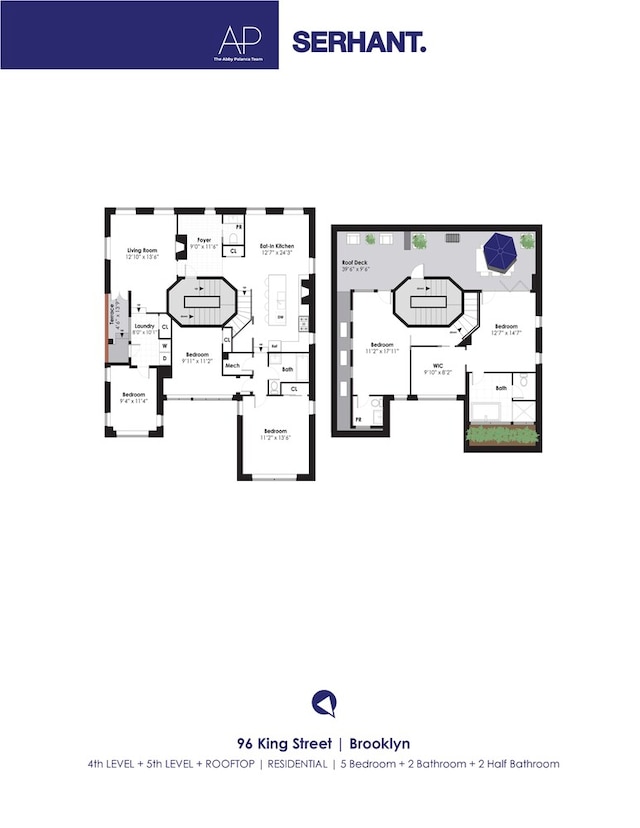 96 King St Unit 3, New York City, NY 11231 - view of floor plan / room layout