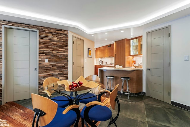430 W 34th St Unit Lh, New York City, NY 10001 - dining space with recessed lighting