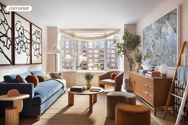 210 Warren St Unit 9B, New York City, NY 10282 - view of living area