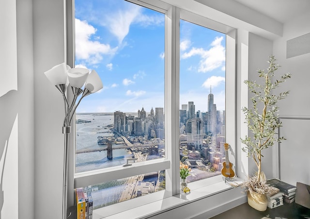 252 S St Unit 73-K, New York City, NY 10002 - detailed view of nearby water, skyline, and an office area