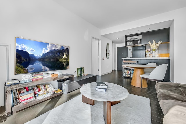 252 S St Unit 73-K, New York City, NY 10002 - living area with wood finished floors