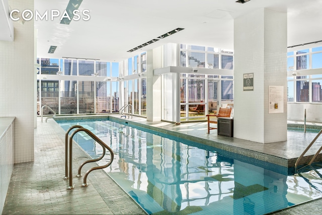 350 W 42nd St Unit 27K, New York City, NY 10036 - view of indoor pool