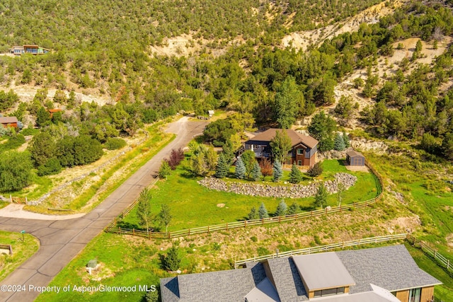 313 Cerise Ranch Rd, Carbondale, CO 81623 - view from above of property