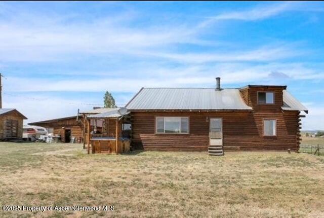 view of back of property