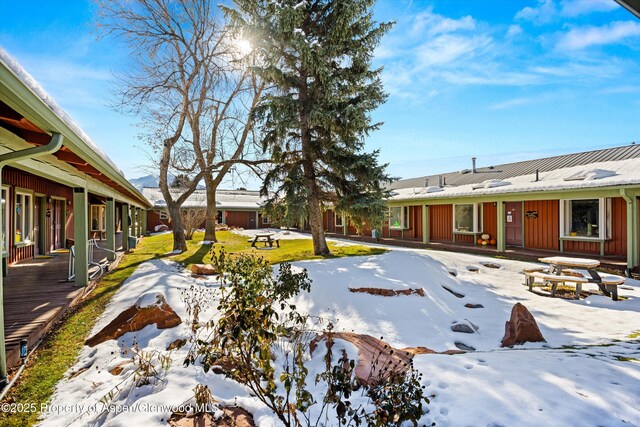 1101 Village Rd Unit Ll3B, Carbondale, CO 81623 - bedroom with wood finished floors and recessed lighting