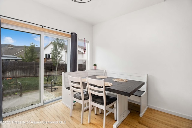 24 Lupine Ln, Parachute, CO 81635 - dining space featuring hardwood / wood-style flooring and baseboards