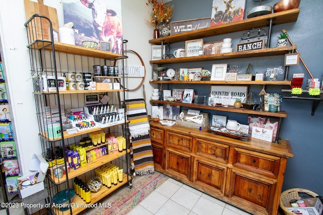 view of pantry