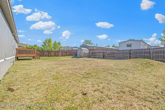 955 Sequoia Ave, Craig, CO 81625 - fenced backyard with a deck