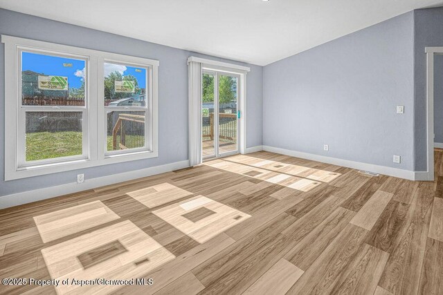 955 Sequoia Ave, Craig, CO 81625 - spare room featuring light wood-style floors and baseboards