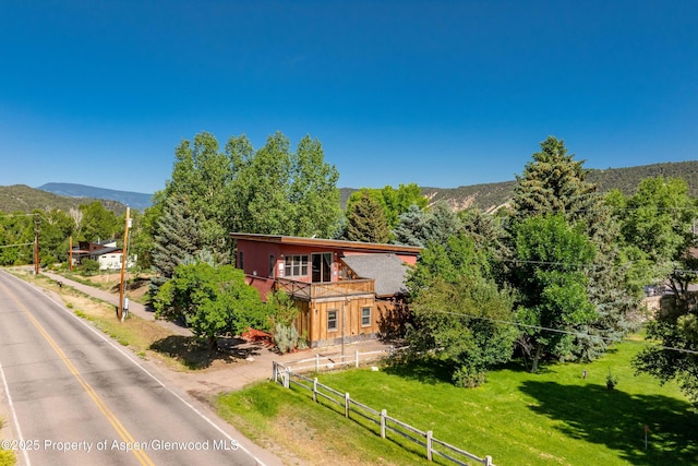 110 Easy St, Carbondale, CO 81623 - view of front of house featuring a mountain view