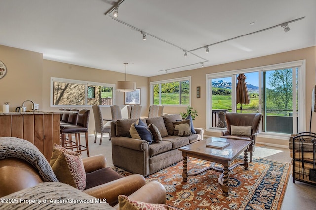 150 Snowmass Club Cir Unit 1623, Snowmass Village, CO 81615 - living area with track lighting