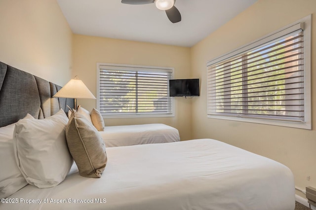 150 Snowmass Club Cir Unit 1623, Snowmass Village, CO 81615 - bedroom with ceiling fan