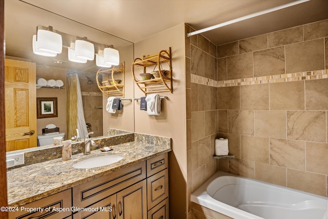 131 E Durant Ave Unit 202, Aspen, CO 81611 - full bathroom with vanity and tiled shower / bath
