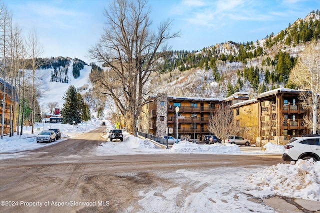 131 E Durant Ave Unit 202, Aspen, CO 81611 - view of dirt / gravel road featuring a mountain view