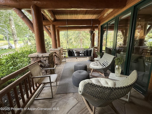 87 Thunderbowl Ln, Aspen, CO 81611 - view of porch