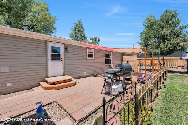 1137 Rose St, Craig, CO 81625 - view of patio / terrace featuring grilling area