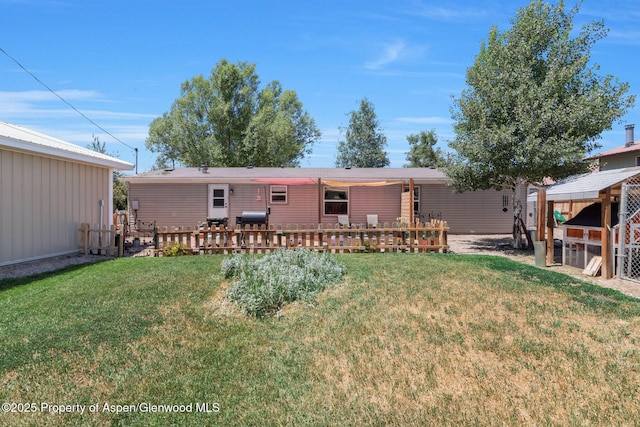 1137 Rose St, Craig, CO 81625 - rear view of property with an outbuilding and exterior structure