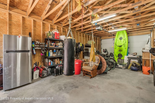 1137 Rose St, Craig, CO 81625 - garage with freestanding refrigerator