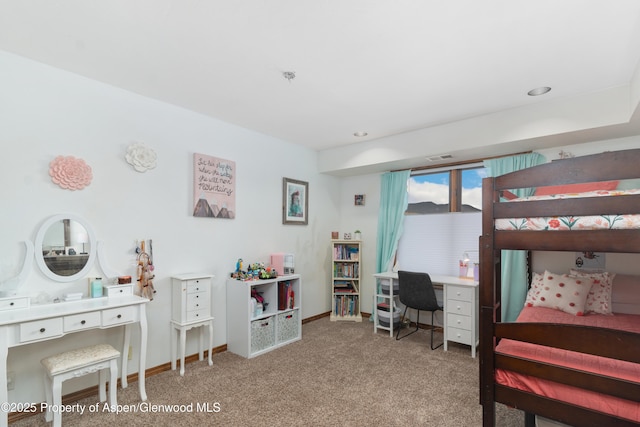 1468 W Main St, Carbondale, CO 81623 - carpeted bedroom with a desk and baseboards