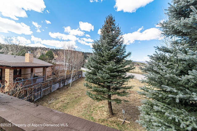 1468 W Main St, Carbondale, CO 81623 - view of yard with a mountain view