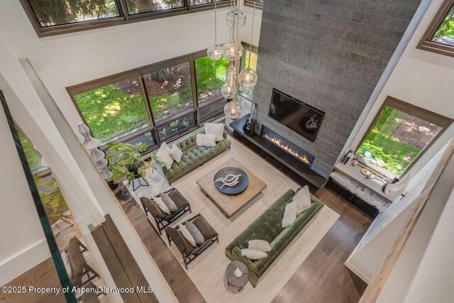 700 W Smuggler St, Aspen, CO 81611 - bedroom with wood finished floors and recessed lighting