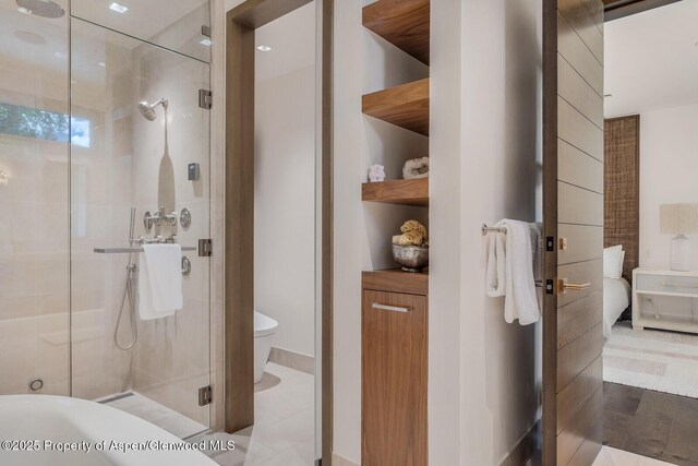 700 W Smuggler St, Aspen, CO 81611 - full bath featuring toilet and a shower stall