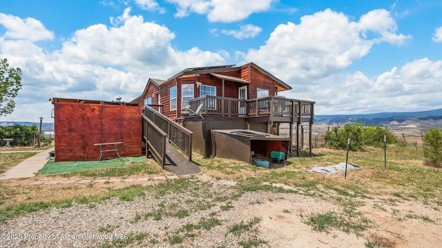 160 Mustang Mesa Trl, Rifle, CO 81650 - view of playground with a deck
