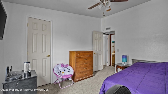 160 Mustang Mesa Trl, Rifle, CO 81650 - bedroom with carpet flooring and ceiling fan