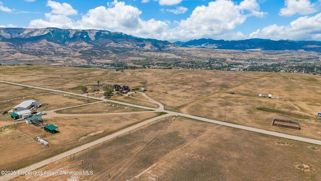 160 Mustang Mesa Trl, Rifle, CO 81650 - overview of rural landscape featuring a mountainous background