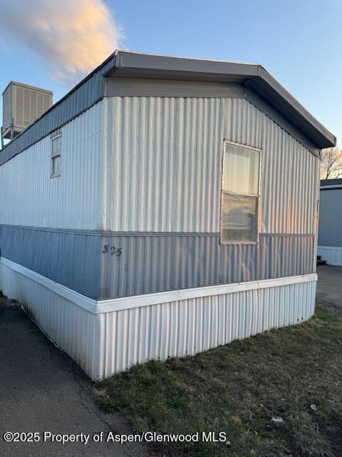 view of side of home