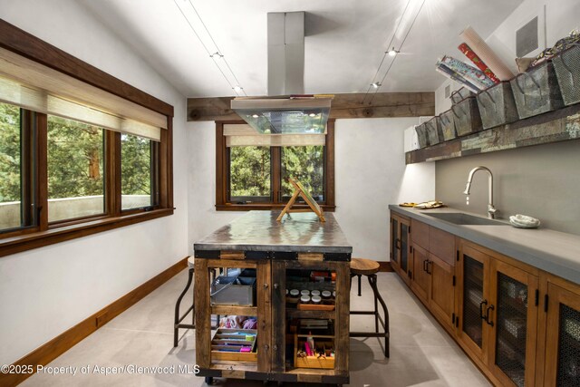 2701 County Rd 100, Carbondale, CO 81623 - dining area featuring baseboards