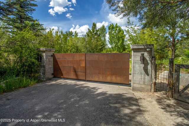 2701 County Rd 100, Carbondale, CO 81623 - view of gate