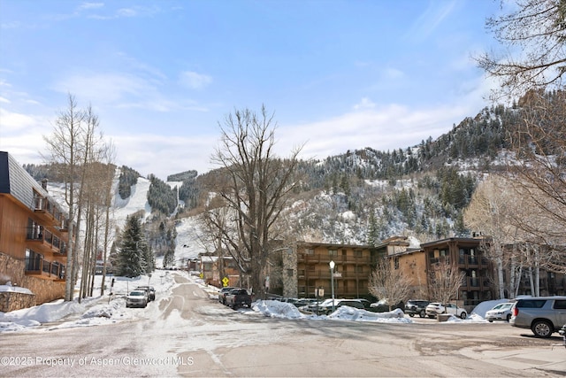 131 E Durant Ave Unit 104, Aspen, CO 81611 - view of asphalt road with a mountain view