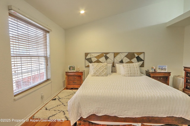 bedroom featuring baseboards