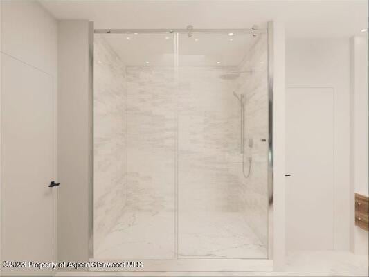 65 Upland Ln Unit 2, Carbondale, CO 81623 - bathroom with a marble finish shower