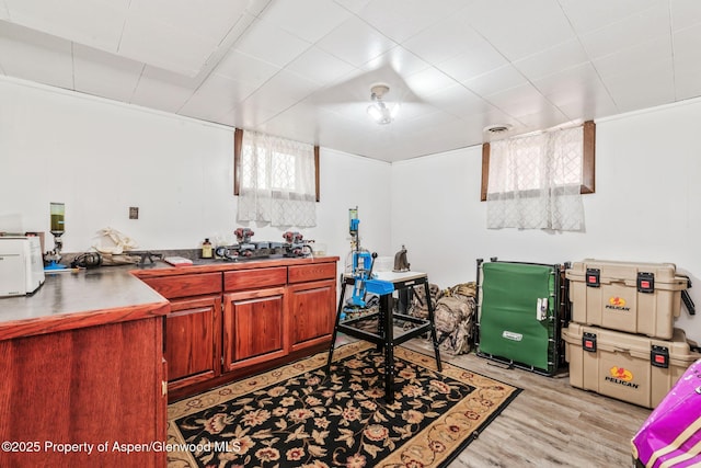 235 W 8th St, Craig, CO 81625 - misc room featuring light wood finished floors