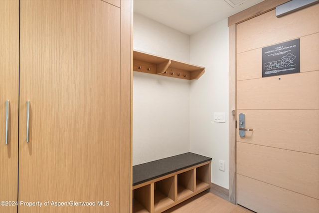 view of mudroom