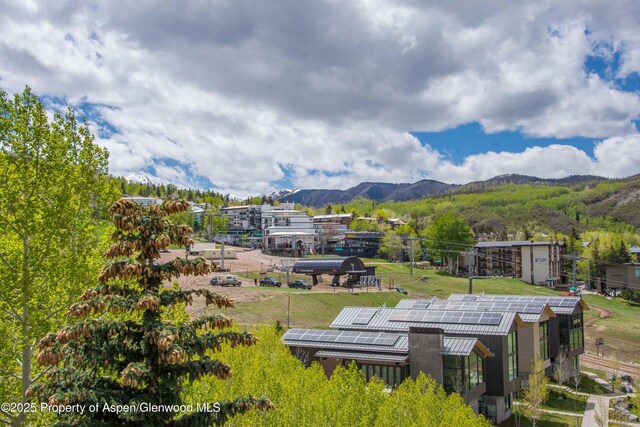 425 Wood Rd Unit 48, Snowmass Village, CO 81615 - view of yard with a mountain view
