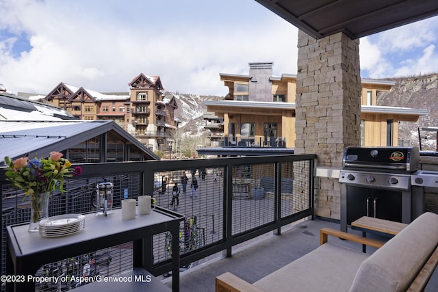 65 Wood Rd Unit 233, Snowmass Village, CO 81615 - balcony featuring grilling area