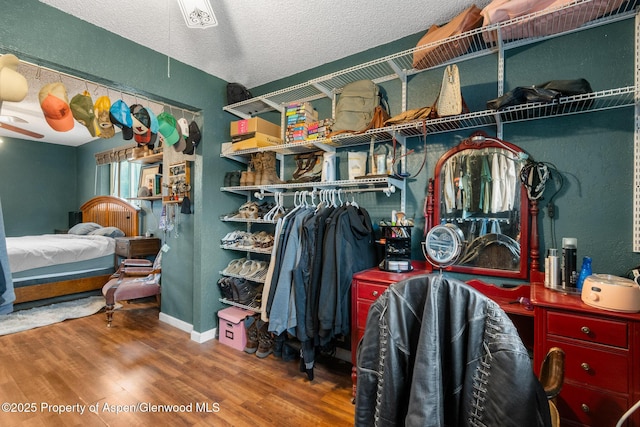 2533 E Ave, Rifle, CO 81650 - spacious closet featuring wood finished floors and a ceiling fan
