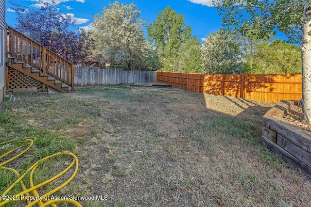 714 Westridge Rd, Craig, CO 81625 - fenced backyard featuring stairs
