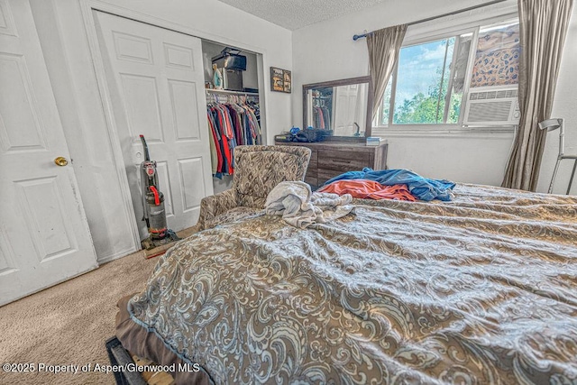 714 Westridge Rd, Craig, CO 81625 - carpeted bedroom with a textured ceiling and a closet