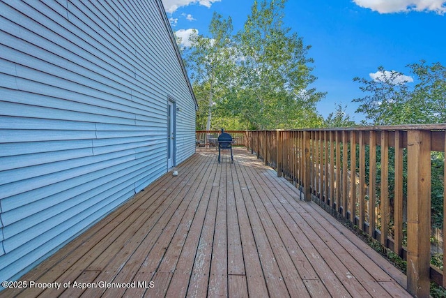 714 Westridge Rd, Craig, CO 81625 - view of wooden deck