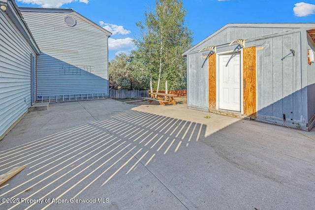 714 Westridge Rd, Craig, CO 81625 - view of patio featuring an outdoor structure