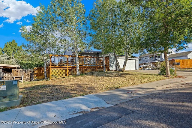714 Westridge Rd, Craig, CO 81625 - view of front facade with a deck