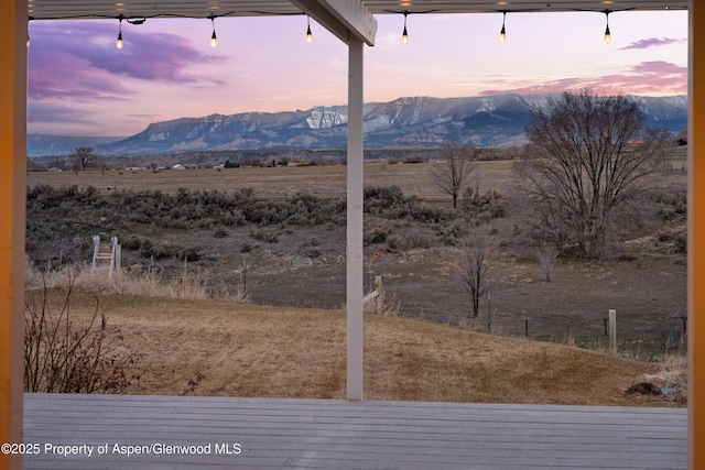 property view of mountains