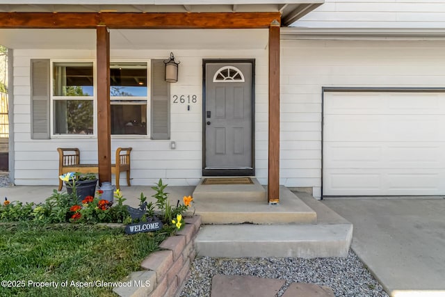 2618 Apache Ct, Rifle, CO 81650 - doorway to property with covered porch