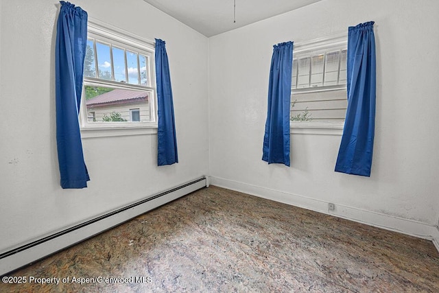774 School St, Craig, CO 81625 - unfurnished room with a baseboard heating unit and baseboards